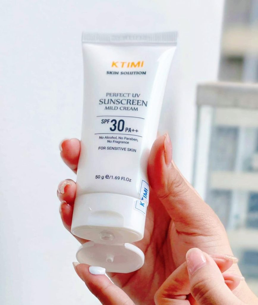 Kem Chống Nắng KTIMI Perfect Uv Sunscreen Mild Cream