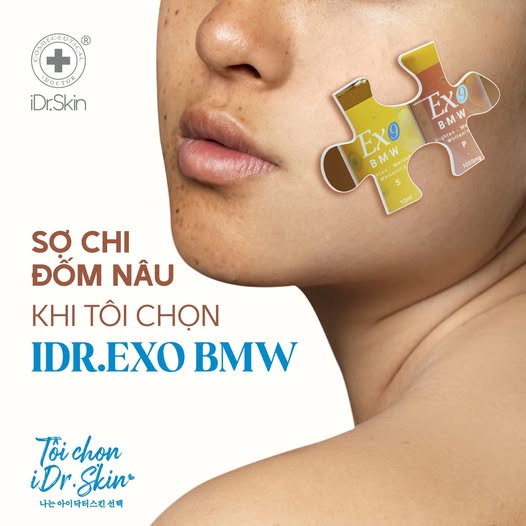 Cặp tinh chất trắng da, mờ nám Idr.Skin iDr.Exo BMW