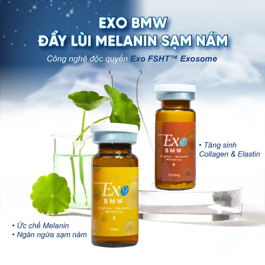 Cặp tinh chất trắng da, mờ nám Idr.Skin iDr.Exo BMW