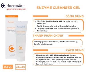 Gel Rửa Mặt Pharmaform Enzyme Cleanser Gel 150ml