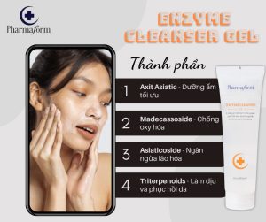 Gel Rửa Mặt Pharmaform Enzyme Cleanser Gel 150ml