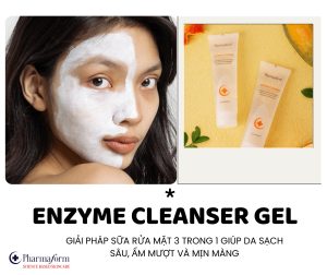 Gel Rửa Mặt Pharmaform Enzyme Cleanser Gel 150ml