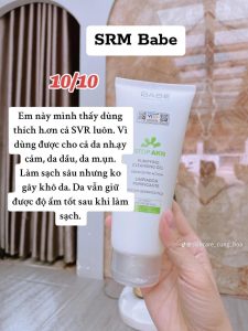 Gel rửa mặt dịu nhẹ Babe Stop AKN Purifying Cleansing Gel 200ml