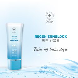 Kem chống nắng cho da mặt Idr.Skin Hydro Ocean - Regen Sunblock (SPF50+++)