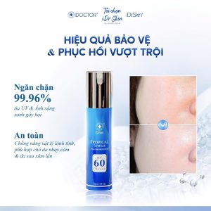 Kem chống nắng phổ rộng Idr.skin Tropical Sunblock SPF 60 PA++++