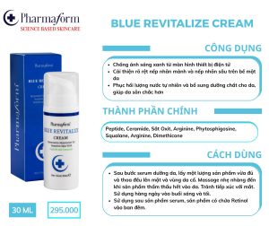 Kem dưỡng ẩm phục hồi chống ánh sáng xanh – Pharmaform Blue Revitalize Cream 30ml