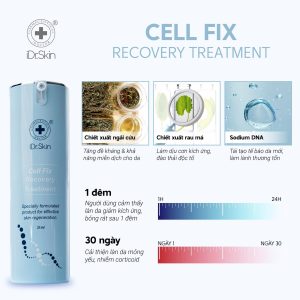 Kem dưỡng da mặt IDr.Skin Cell Fix Recovery Treatment tái tạo và phục hồi da bị kích ứng hư tổn 31ml