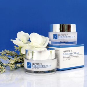 Kem dưỡng giảm nếp nhăn Peptide 7 Enriched Cream Dr.Hedison 50ml
