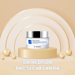 Kem dưỡng giảm nếp nhăn Peptide 7 Enriched Cream Dr.Hedison 50ml
