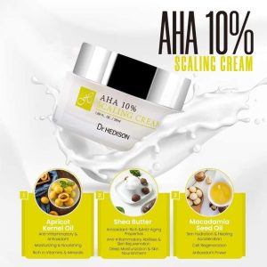 Kem dưỡng tẩy tế bào chết Dr.Hedison AHA 10% Scaling Cream (50ml)