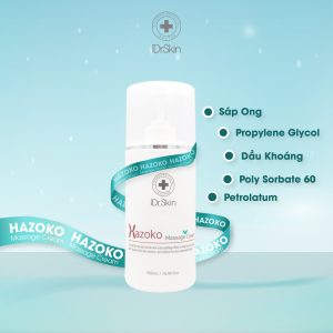 Kem massage mặt iDr.Skin Hazoko Massage Cream cấp ẩm và cải thiện làn da 500ml (IDr Skin)