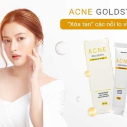 Kem trị mụn Mediworld Acne Goldstar hỗ trợ chăm sóc và xử lý mụn