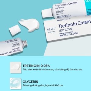 Kem trị mụn, trị nám, trẻ hoá da OBAGI Tretinoin 0.05% 20g
