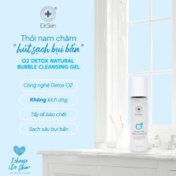 Rửa mặt sạch sâu O2 Idr.Skin Natural Detox Bubble Cleansing Gel