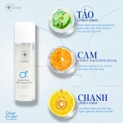 Rửa mặt sạch sâu O2 Idr.Skin Natural Detox Bubble Cleansing Gel