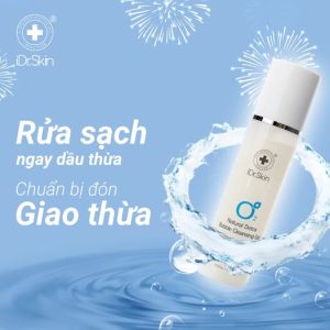 Rửa mặt sạch sâu O2 Idr.Skin Natural Detox Bubble Cleansing Gel