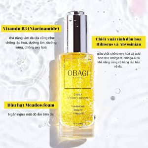Serum Vitamin B3 Obagi Daily Hydro-Drops Cấp Ẩm & Làm Dịu Da