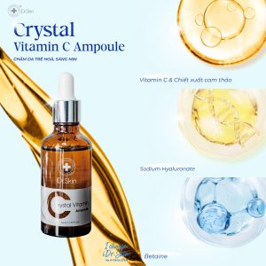 Serum trắng sáng da Idr.Skin Crystal Vitamin C Ampoule 50ml