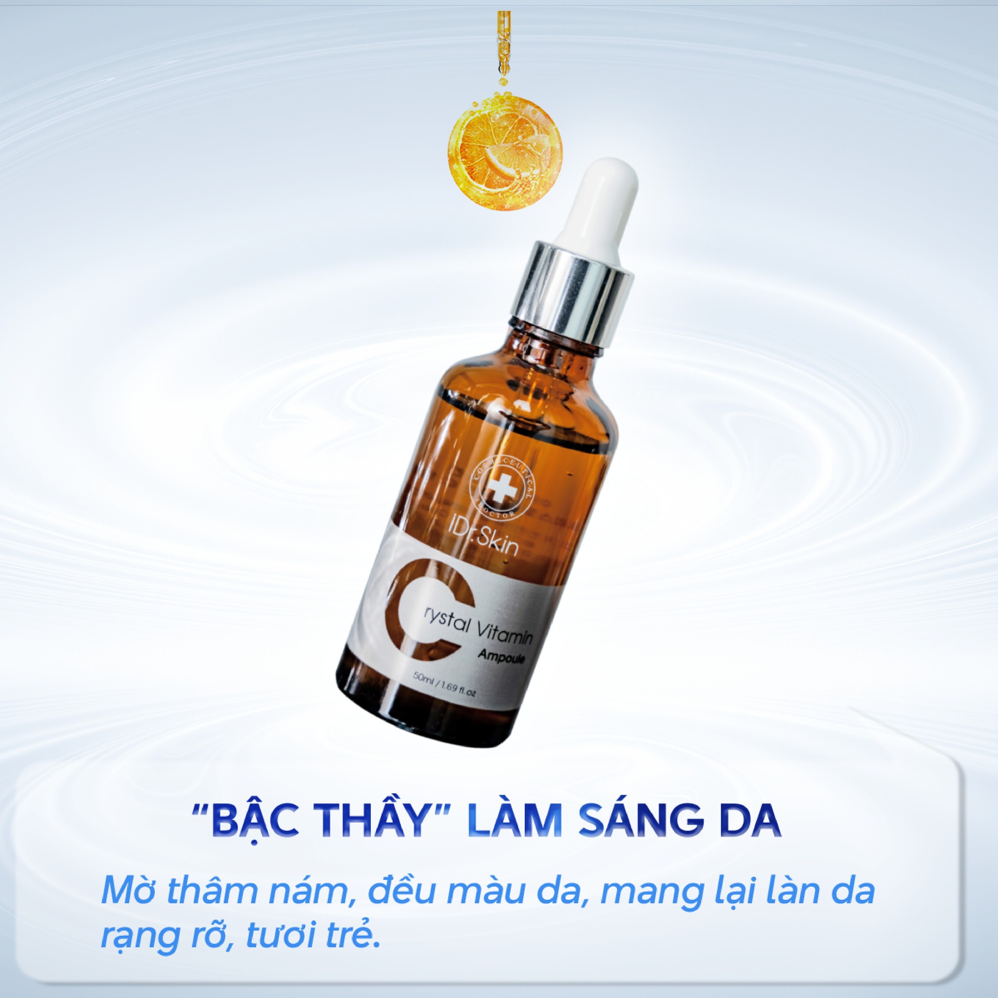Serum trắng sáng da Idr.Skin Crystal Vitamin C Ampoule 50ml - Ảnh 7