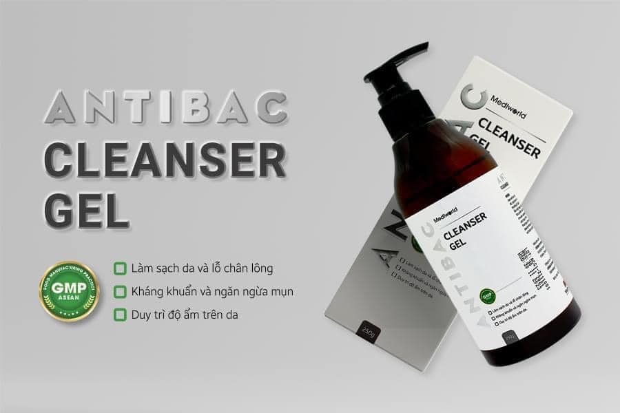 Sữa Rửa Mặt Mediworld Antibac Cleanser Gel 250g