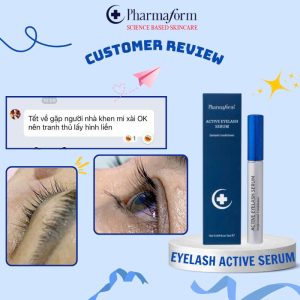 Tinh chất dưỡng mi và lông mày Pharmaform Active Eyelash Serum 5ml