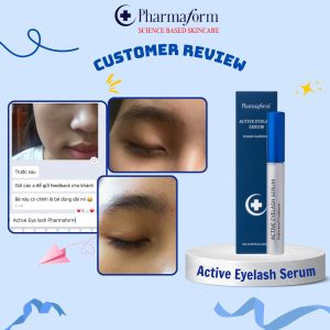 Tinh chất dưỡng mi và lông mày Pharmaform Active Eyelash Serum 5ml