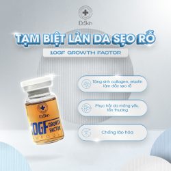 Tinh chất tế bào gốc trị sẹo rỗ Idr.Skin 10GF Growth Factor 10ml