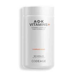 Viên bổ sung vitamin 3 trong 1 Codeage ADK Vitamins 180 viên