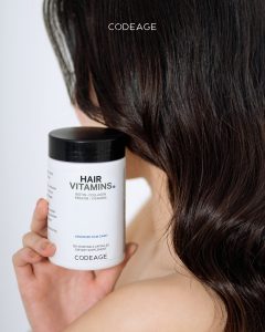 Viên uống hỗ trợ mọc tóc và dưỡng tóc chắc khỏe Codeage Hair Vitamins lọ 120 viên