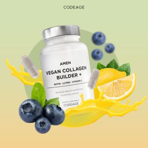 Viên uống tự sinh collagen thuần chay Codeage Amen Vegan Collagen Builder + lọ 30 viên