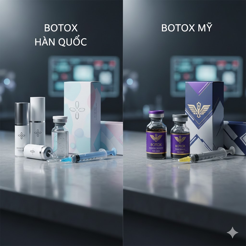 So sánh Botox Hàn Quốc Và Botox Mỹ