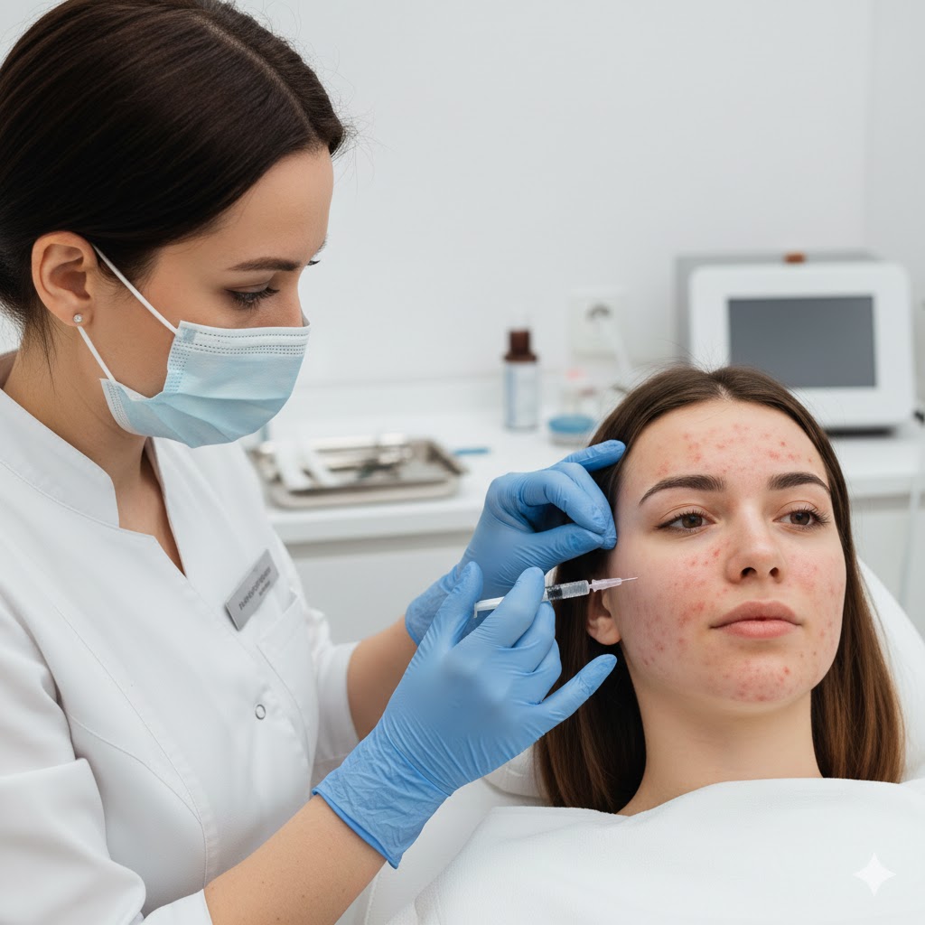Vì Sao Tiêm Meso Được Ứng Dụng Trong Điều Trị Mụn