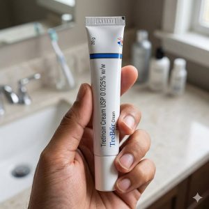 Dùng Tretinoin không hết mụn mà bùng viêm nặng hơn