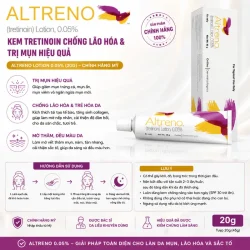 Kem Trị Mụn, Trẻ Hóa Da Ít Kích Ứng Altreno Lotion 0.05% Chính Hãng Mỹ