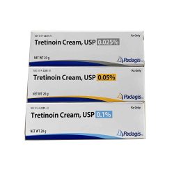 Kem Trị Mụn Và Chống Lão Hóa Tretinoin Padagis Perrigo 0.1% USP Cream Mỹ 20g