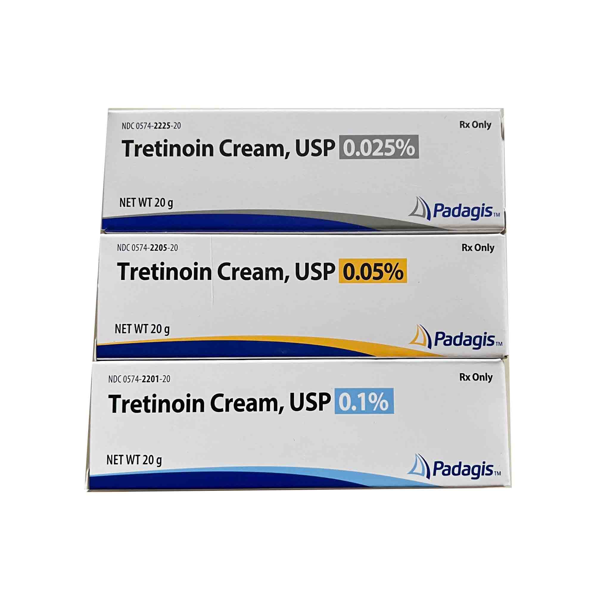 Kem Trị Mụn Và Chống Lão Hóa Tretinoin Padagis Perrigo 0.1% USP Cream Mỹ 20g
