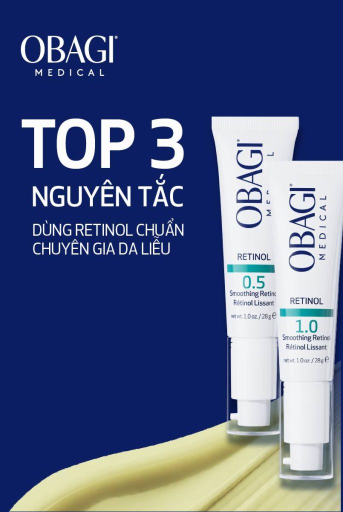 Top 3 Nguyên Tắc Dùng Retinol Chuẩn Chuyên Gia Da Liễu