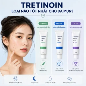 Tretinoin Loại Nào Tốt Nhất Cho Da Mụn